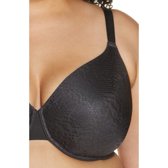 NATORI Conform Full Convertible Underwire T-Shirt Bra Black 34D #731165 NEW - Picture 5 of 11